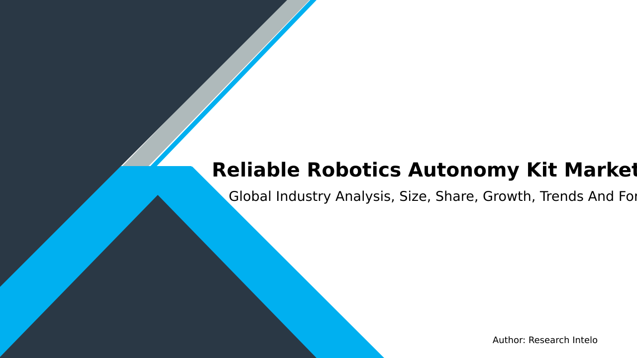 Reliable Robotics Autonomy Kit Market Research Report 2033
