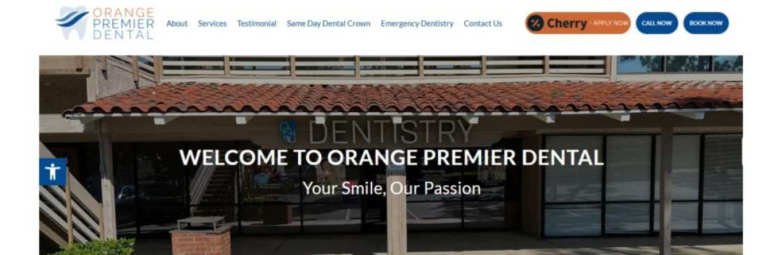 Orange premier Dental Cover Image